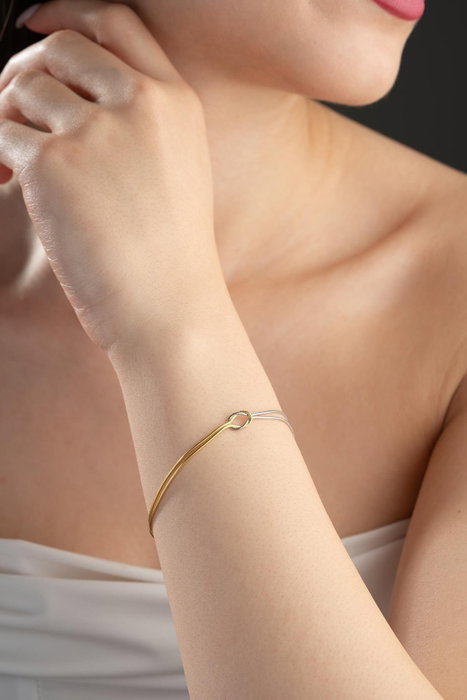 Heliophilia Silver Pulsera de Plata de Ley 925 con Baño de Oro Heliophilia Silver Pulsera de Plata de Ley 925 con Baño de Oro